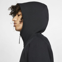 Nike Tech Fleece Hoodie Full Zip Zwart