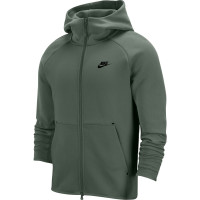 Nike Tech Fleece Hoodie Full Zip Donkergroen Zwart