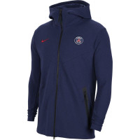 Nike Paris Saint Germain Tech Fleece Pack Trainingspak 2020-2021 Donkerblauw Rood