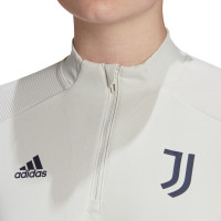 adidas Juventus Top Trainingspak 2020-2021 Vrouwen Lichtgrijs Donkerblauw