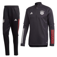 adidas Bayern Munchen Top Trainingspak 2020-2021 Zwart Rood