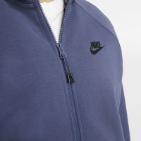 Nike Sportswear Tech Fleece Hoodie Paars Zwart