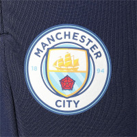 PUMA Manchester City Zip Trainingspak 2020-2021 Kids Lichtblauw Donkerblauw
