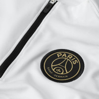 Nike Paris Saint Germain Strike Trainingspak 2020-2021 Kids Wit Zwart