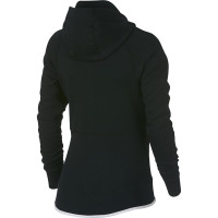 Nike Sportswear Tech Fleece Vrouwen Hoodie Zwart Wit