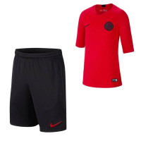 Nike Paris Saint Germain Trainingsset 2019-2020 Rood Zwart Kids