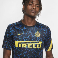 Nike Inter Milan Pre Match Trainingsset 2020-2021 Zwart Blauw