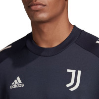 adidas Juventus Trainingsset 2020-2021 Donkerblauw Grijs