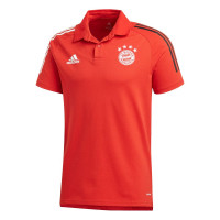 adidas Bayern Munchen Polo Trainingsset 2020-2021 Rood Zwart