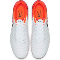 Nike Tiempo Legend 7 ACADEMY FG Voetbalschoenen Wit Zwart Oranje