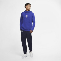 Nike Chelsea GFA Fleece Hoodie CL 2020-2021 Lichtblauw