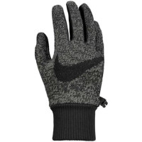 Nike Hyperstorm Knit Handschoenen Grijs Gemeleerd Zwart