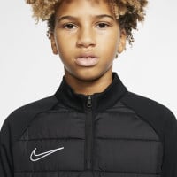 Nike Dry Academy Therma Padded Trainingspak Kids Zwart Wit