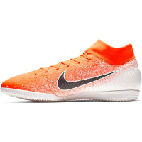 Nike Mercurial Superfly 6 ACADEMY Zaalvoetbalschoenen Oranje Zwart