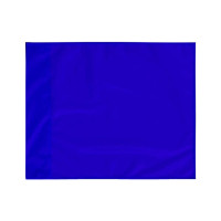 Cornervlag Blauw 50x40 cm