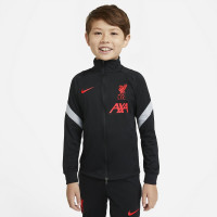 Nike Liverpool Strike Full-Zip Trainingspak CL 2020-2021 Kids Zwart