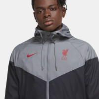 Nike Liverpool FC Authentic Windrunner Zwart Grijs