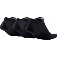 Nike Lightweight Enkelsokken Zwart Wit