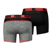PUMA Active Boxershorts 2pack Rood