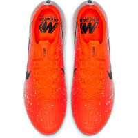 Nike Mercurial Vapor 12 ELITE Kunstgras Voetbalschoenen (AG) Oranje Zwart