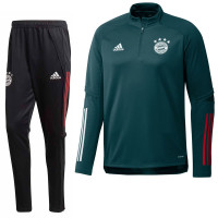 adidas Bayern Munchen Trainingspak 2020-2021 Groen Zwart