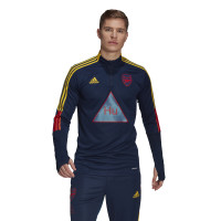 adidas Arsenal HUFC Trainingspak 2020-2021 Donkerblauw