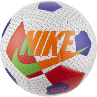 Nike Street Akka Voetbal Maat 5 Wit Oranje Rood Blauw