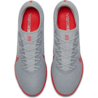 Nike Mercurial VaporX 12 PRO Indoor Wolf Grey Bright Crimson Pure Platinum