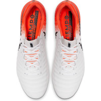 Nike Tiempo Legend 7 ELITE AG Kunstgras Voetbalschoenen Wit Zwart Oranje