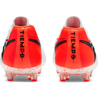 Nike Tiempo Legend 7 ELITE AG Kunstgras Voetbalschoenen Wit Zwart Oranje