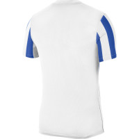 Nike Striped Division IV Voetbalshirt Wit Blauw