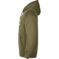 Nike F.C. Essential Fleece Hoodie Olijfgroen Blauw