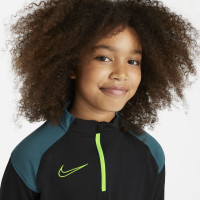 Nike Academy Drill Trainingspak Kids Zwart Groen