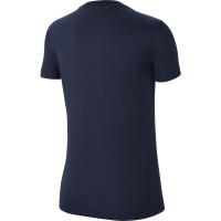 Nike Park 20 Hybride T-shirt Dames Donkerblauw Wit