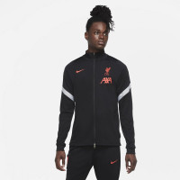 Nike Liverpool Dry Strike Trainingsjack CL 2020-2021 Zwart Grijs Rood