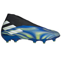 adidas Nemeziz+ Gras Voetbalschoenen (FG) Blauw Wit Geel