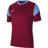 Nike Dri-Fit Park Derby III Voetbalshirt Bordeauxrood Lichtblauw