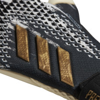 adidas Predator Keepershandschoenen Pro Kids Zwart Wit Goud