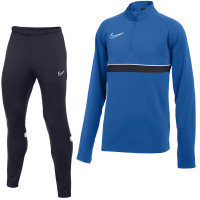 Nike Dri-Fit Academy 21 Trainingspak Kids Blauw Donkerblauw