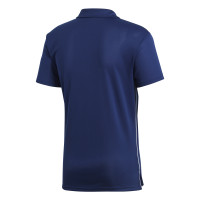 adidas Core 18 Polo Donkerblauw Wit