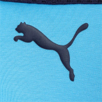 PUMA Manchester City evoSTRIPE Full Zip Hoodie Trainingspak 2021 Lichtblauw Donkerblauw