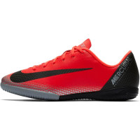 Nike Mercurial VAPOR 12 ACADEMY GS CR7 Indoor Kids Bright Crimson Black Chrome