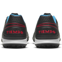 Nike Tiempo Legend 8 Academy Turf Voetbalschoenen (TF) Zwart Rood Blauw