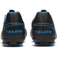 Nike Tiempo Legend 8 Club Gras / Kunstgras Voetbalschoenen (MG) Zwart Rood Blauw