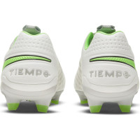 Nike Tiempo Legend 8 Pro Gras Voetbalschoenen (FG) Platinum Groen