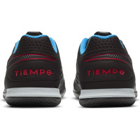 Nike Tiempo React Legend 8 Pro Zaalvoetbalschoenen (IC) Zwart Rood Blauw