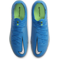 Nike Phantom GT Pro Gras Voetbalschoenen (FG) Blauw Zilver Groen