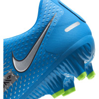Nike Phantom GT Academy Gras / Kunstgras Voetbalschoenen (MG) Blauw Zilver Groen