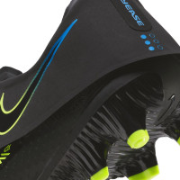 Nike Phantom GT Academy Flyease Gras / Kunstgras Voetbalschoenen (MG) Zwart Geel Blauw