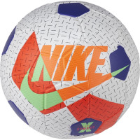 Nike Airlock Street X Voetbal Maat 5 Wit Oranje Rood Blauw